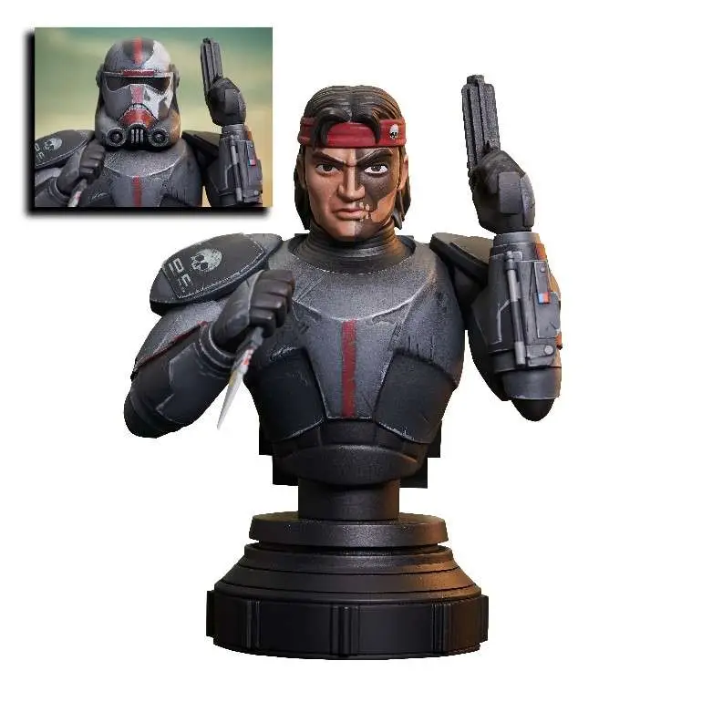 Figurine Star Wars bad batch hunter 1/7 scale bust
